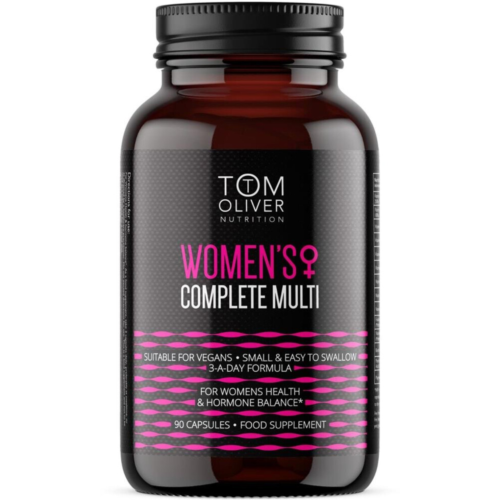 Tom Oliver Womens Complete Multi Capsules 90's