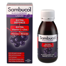 Sambucol Black Elderberry Liquid Extra Defence 120ml