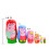 6 Layer Peppa Pig Matryoshka Russian Creative Gift Toy Hand Painted Decoration 1
