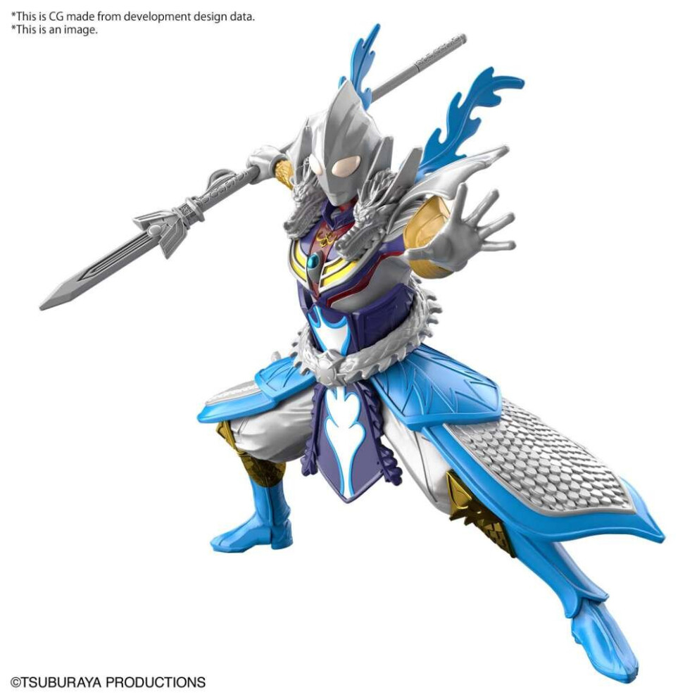 Bandai Ultraman Aol Tiga Zhao Yun Armour