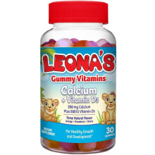 Leona's Calcium 250mg + D3 500IU Gummies 30's