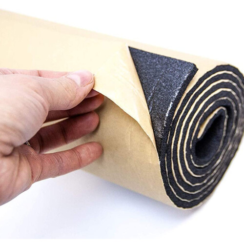 5M Roll Car Van Sound Proofing Deadening Insulation Closed Cell Foam 1