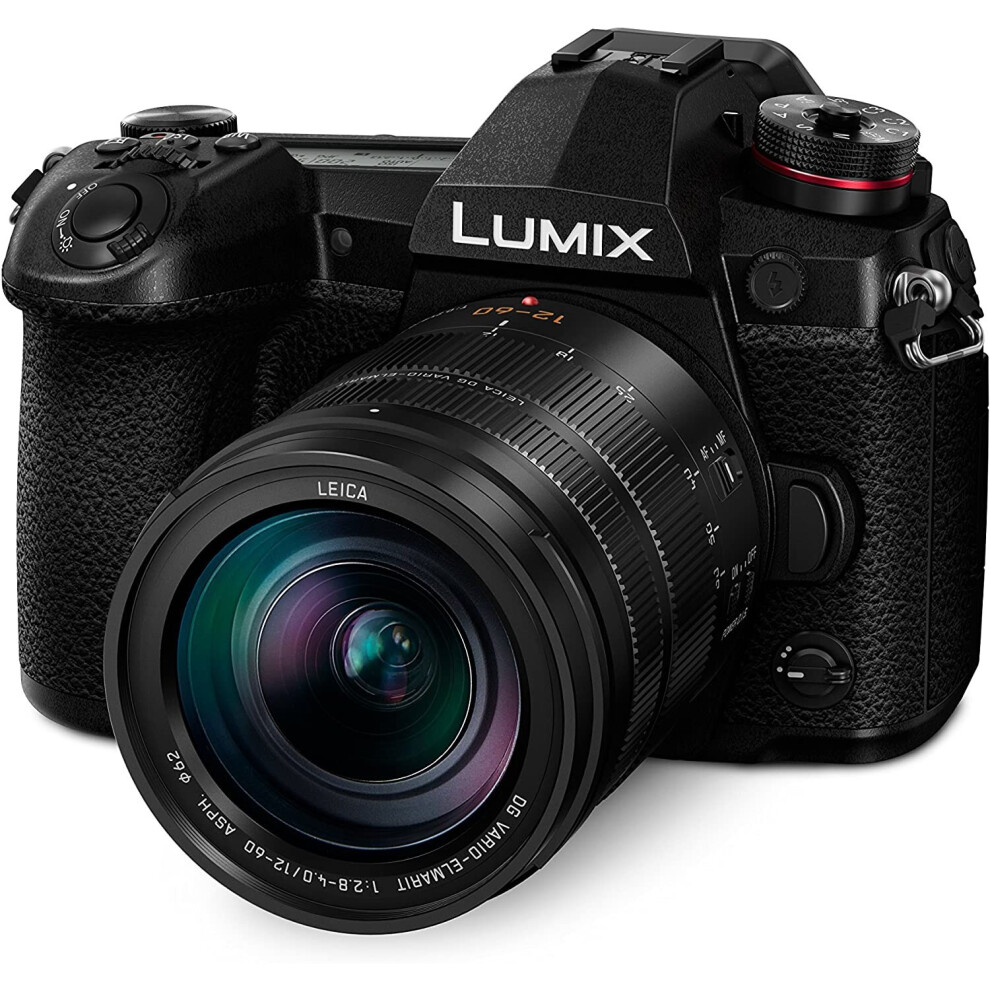 Panasonic LUMIX G9 Mirrorless Camera, Micro Four Thirds, 20.3 Megapixels Plus 80 Megapixel, High-Resolution Mode with LUMIX G Vario 12-60mm ..