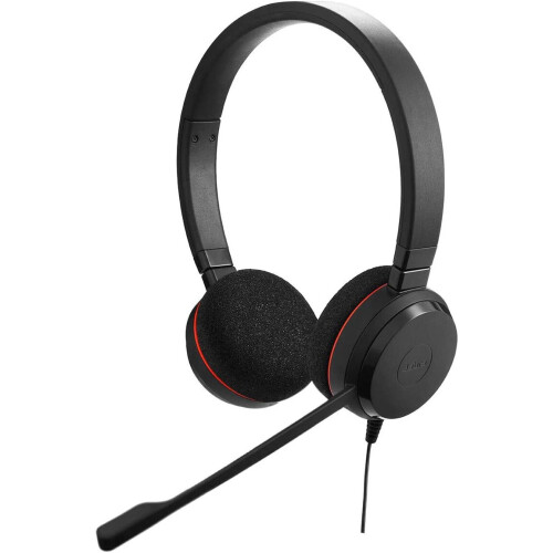 GN Netcom Jabra Evolve 20 MS Stereo Kits Oreillette USB