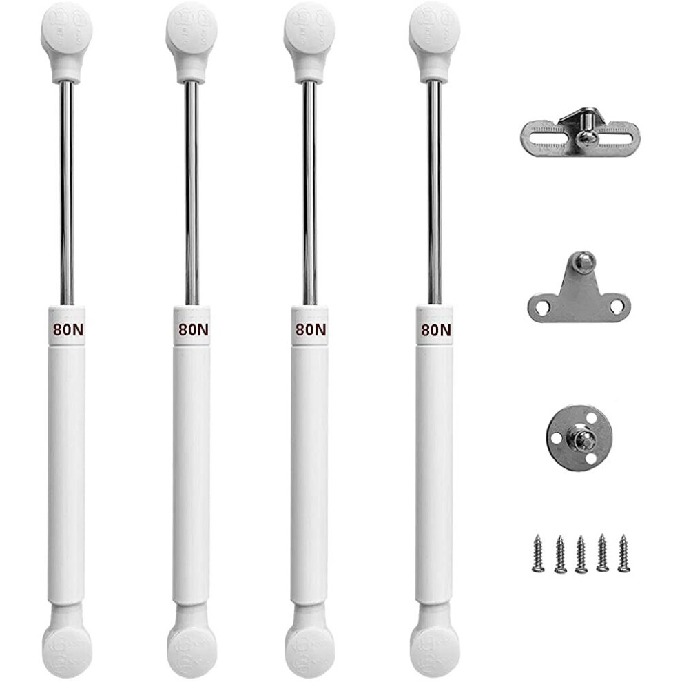 Kitchen Cabinet Door 80N Gas Spring Lifting Gas Springs Stay Hinge Damper Pneumatic Pistons Lift Support Cabinet Doors Set of 4