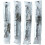 Kitchen Cabinet Door 80N Gas Spring Lifting Gas Springs Stay Hinge Damper Pneumatic Pistons Lift Support Cabinet Doors Set of 4 3