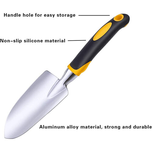 Stainless steel garden trowel 2