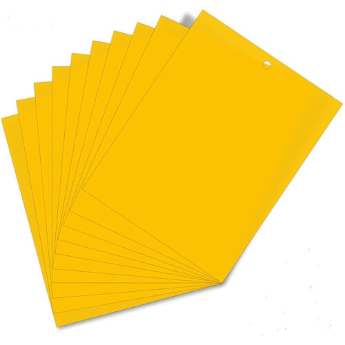Insect Traps, 30 Pieces Double Sided Sticky Paper, Yellow Sticky Papers