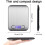 Digital Precision Kitchen Scale, Electronic Kitchen Scale, Tare Function, 5kg / 1g Stainless Steel, Backlit LCD Display, High Precision Home Use Scale 2