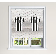 (150 cm Width x 140 cm Drop, Football Shirts) Lister Cartwright Personalised Blackout Roller Blinds Football Shirts Customised Name Locker Room