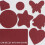 Self-adhesive Sof (Bordeaux 20 x 30 cm) 4