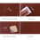 Self-adhesive Sof (Bordeaux 20 x 30 cm) 5