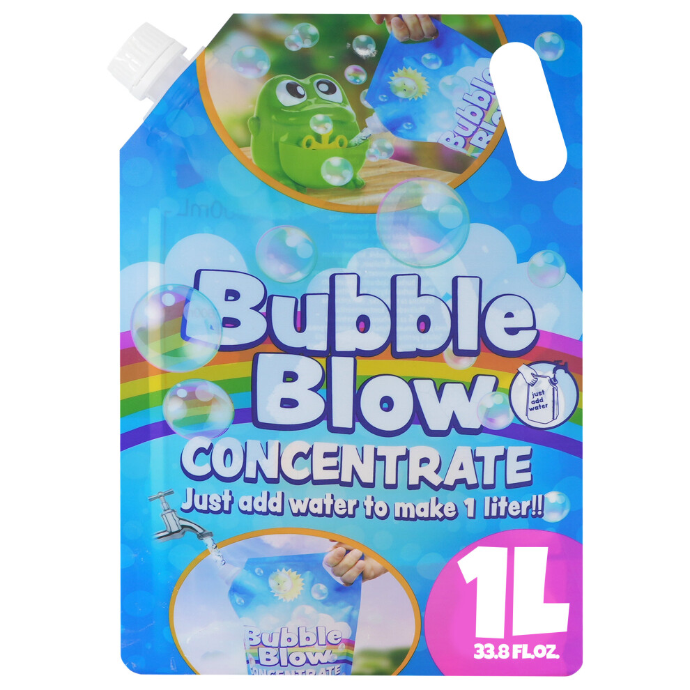 (40 ML) The Magic Toy Shop Bubble Blow Liquid Solution Bubble Maker Outdoor Toys Bubble Machines Bubble Gun