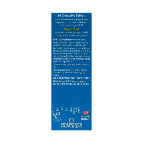 Vitabiotics Vitabiotics Wellkid Immune Chewable Tablets 30's 2