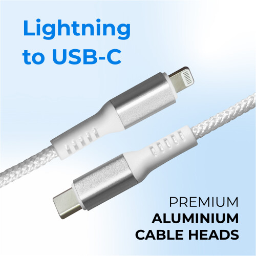 (2 Metre) Premium Lightning to USB-C Cable 1