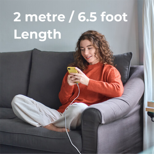 (2 Metre) Premium Lightning to USB-C Cable 2
