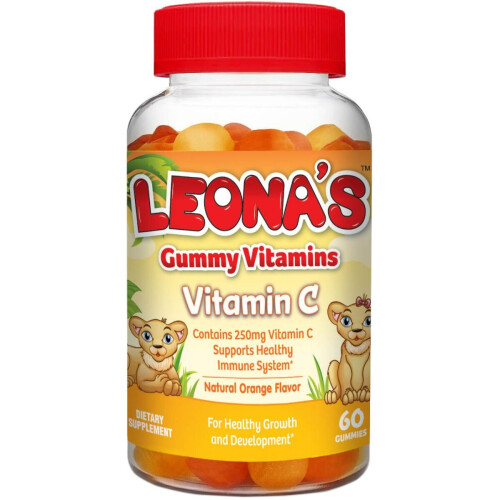 Leona's Vitamin C Gummies Support Your Wellness Journey 60's