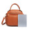 Miss Lulu (Brown) Bowler Style Shoulder Bag 4