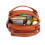 Miss Lulu (Brown) Bowler Style Shoulder Bag 7