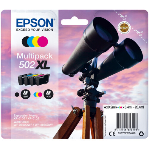 Epson EPSON 502XL multipakke blækpatron