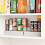Minky Minky 2 Tier Step Cupboard Organiser, Grey 3