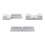 Minky Minky 2 Tier Step Cupboard Organiser, Grey 2