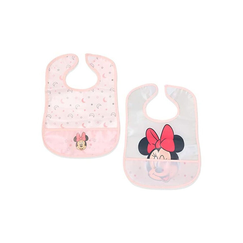 Disney Minnie Mouse Washable Waterproof Peva Apron Bib