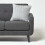Homescapes (Grey) Soft Touch Faux Fur Cushion 46 x 46 cm 3