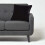 Homescapes (Black) Soft Touch Faux Fur Cushion 46 x 46 cm 3