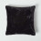 Homescapes (Black) Soft Touch Faux Fur Cushion 46 x 46 cm 2