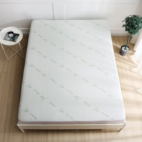 (King) Bamboo Waterproof Mattress Protector Deep Fitted Sheet Breathable No Noise Premium