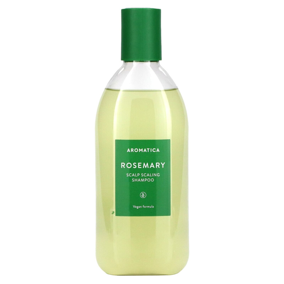Aromatica , Scalp Scaling Shampoo, Rosemary, 13.5 Fl Oz (400 Ml) (Discontinued Item)