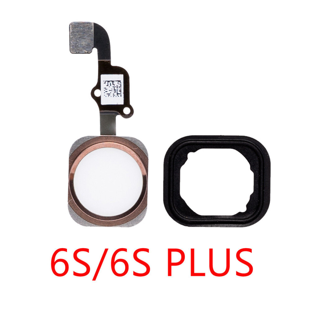 (6S 6Sp Rose Stick) Home-Button Flex For Iphone 6 6S 5S Se Return Back Home Button With Flex 9323208332416