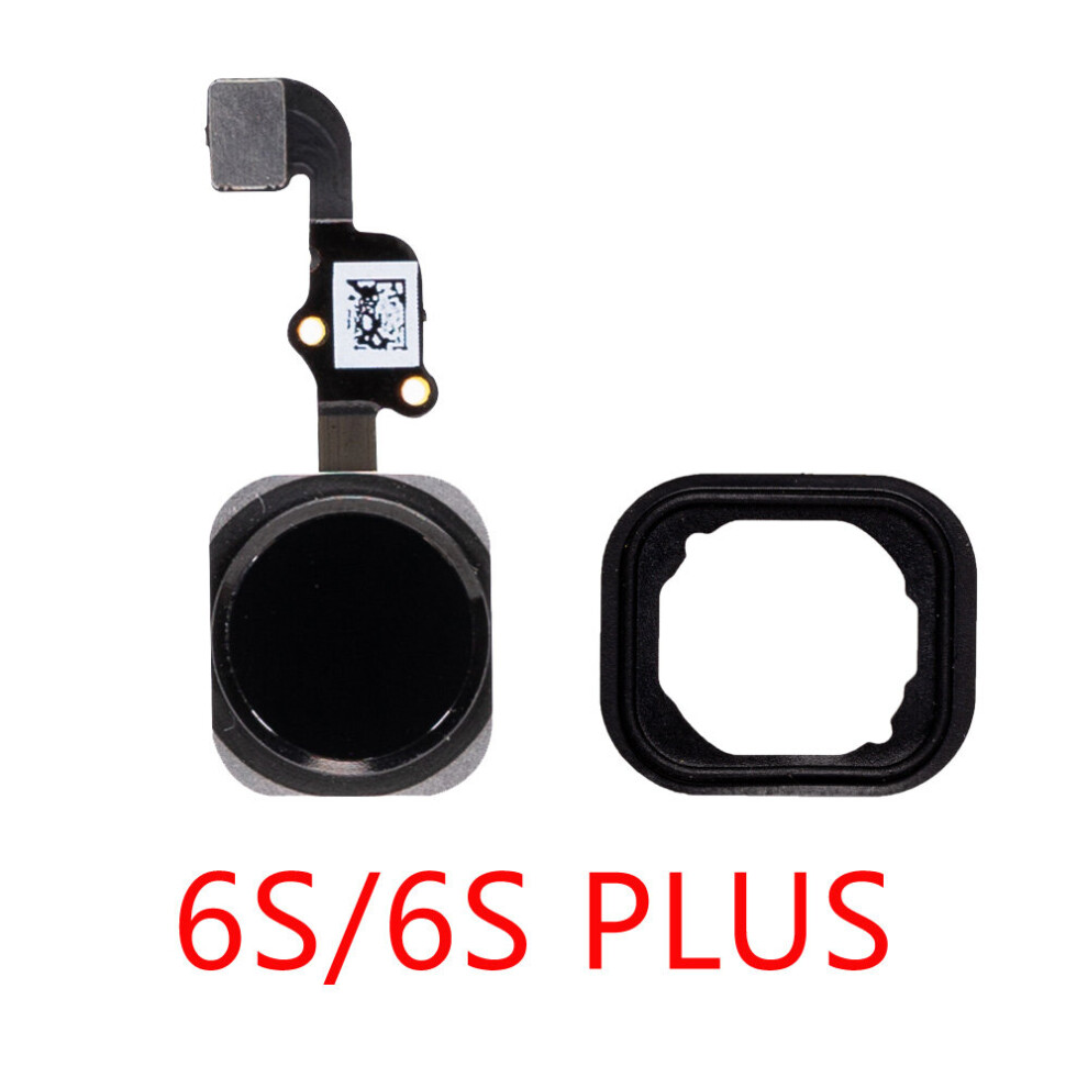 (6S 6Sp Stick) Home-Button Flex For Iphone 6 6S 5S Se Return Back Home Button With Flex Black 9323208332461