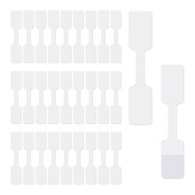 500Pcs Blank Jewelry Price Tags Stickers Jewelry Price Label for Necklace Earring Price Identify Rectangle Label