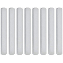 8Pcs Weight Steel Plate Load-Bearing Training Accessories for Weighted Vest Ankle Leg Sport Strength Fitness Equipment