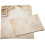 30Pcs Vintage Stationery Floral Writting Paper Matching Envelopes Sets for Handwriting Letters, Assorted Colors 6