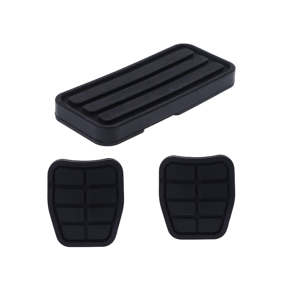 3Pcs Car Accelerator Gas Rubber Foot Rest Pedal Pad Brake Clutch Pads Cover Kit For - Transporter T4 1990-2003 4763449160549