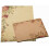30Pcs Vintage Stationery Floral Writting Paper Matching Envelopes Sets for Handwriting Letters, Assorted Colors 3