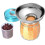 2 Pcs Set Funnel for Wide and Regular Jars Useful Stainless Steel Wide Mouth Canning Funnel Mouth Funnels for Beans Sauces Liquid Oil Grain 7