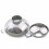 2 Pcs Set Funnel for Wide and Regular Jars Useful Stainless Steel Wide Mouth Canning Funnel Mouth Funnels for Beans Sauces Liquid Oil Grain 3