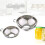 2 Pcs Set Funnel for Wide and Regular Jars Useful Stainless Steel Wide Mouth Canning Funnel Mouth Funnels for Beans Sauces Liquid Oil Grain 6