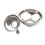 2 Pcs Set Funnel for Wide and Regular Jars Useful Stainless Steel Wide Mouth Canning Funnel Mouth Funnels for Beans Sauces Liquid Oil Grain 1