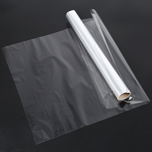 50CM20M Cellophane roll film plain clear thick florist hamper craft 2