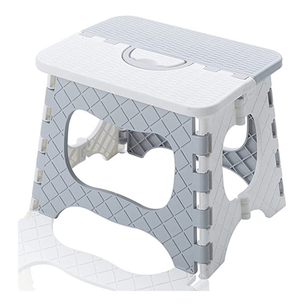 Folding Step Stool - Portable, Small Size For Easy Storage, Easy For Adults To Use In The Bathroom, Garden, Kitchen 4763449189342