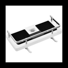 Shower Storage Holder Bathroom Shelf Pole Shelve Shampoo Tray Stand No Drilling Lifting Rod Shower Head Holder Organizer