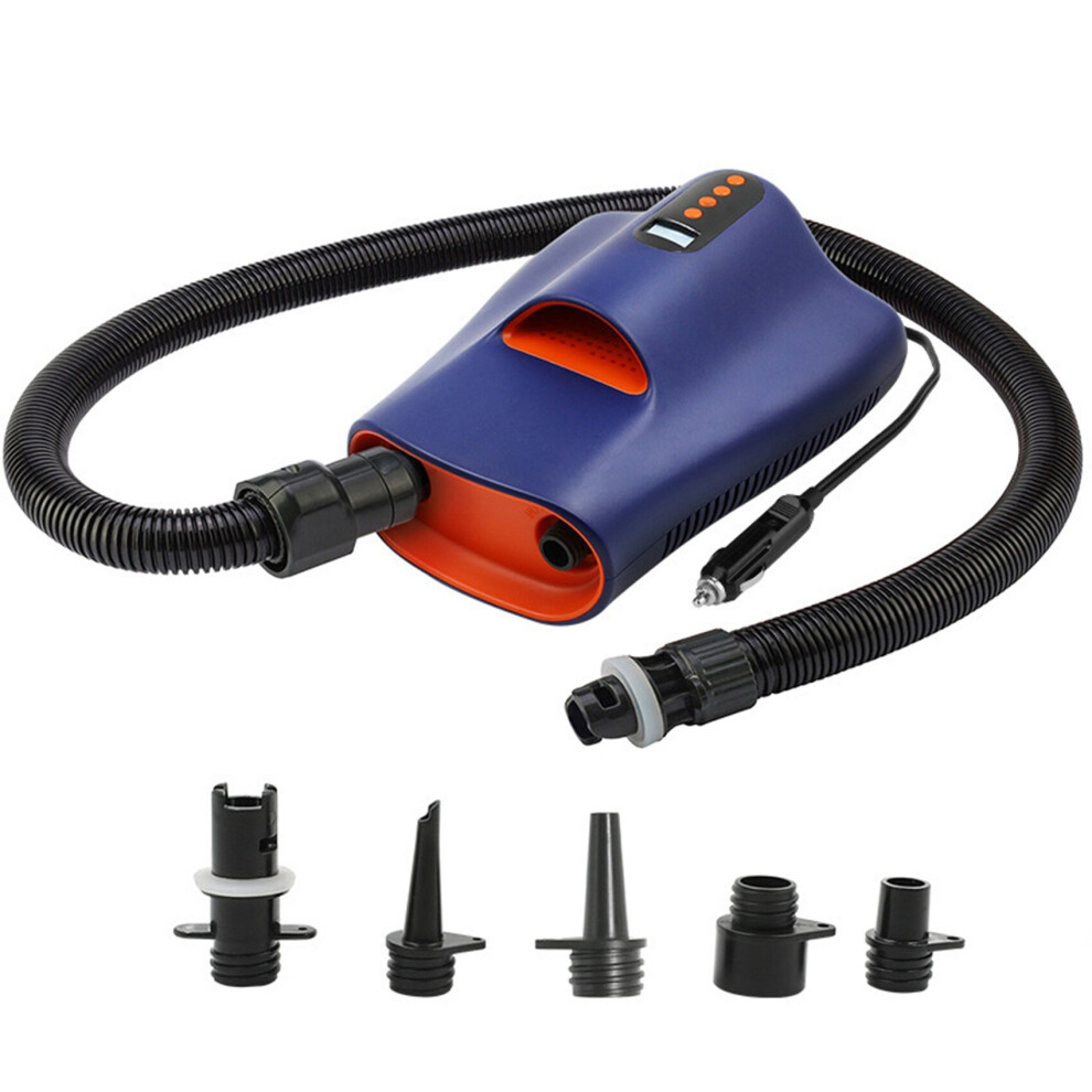 Pompe pour planche de SUP-Paddle 22 PSI Compresseur d'air portable 12 V Allume-cigare pour bateaux gonflables Kayaks Tentes