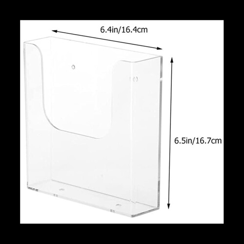 File Organizer Transparent File Holder Folder A5 File Holder Office 2