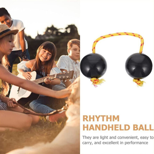 Rhythmic Ball,Egg Shaker Double Percussion,Kashaka Instrument,Musical
