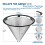 Coffee Pouring Filter Reusable Stainless Steel Coffee Dripper Paperless Coffee Filter for Sustainable Brewing 2